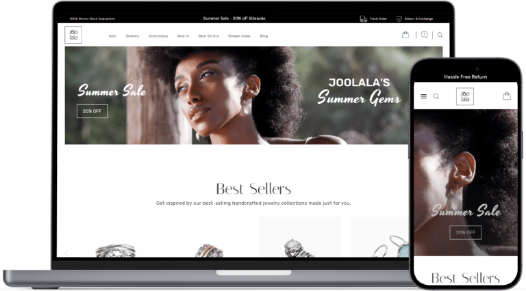 Joolala website preview
