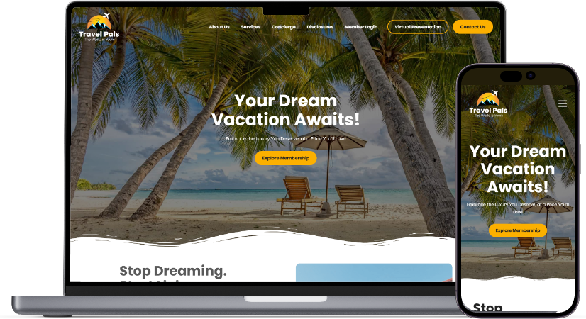 Travelpals website preview